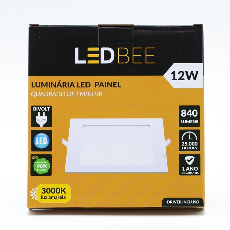 Painel-de-LED-Embutir-12W-17x17cm-840-Lumens-Luz-Amarela