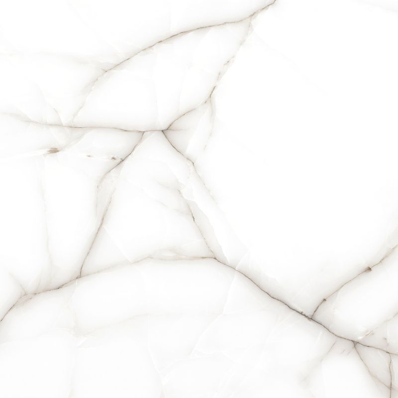 Piso Thassos Gris Acetinado Retificado Branco 75x75cm 2,84m2