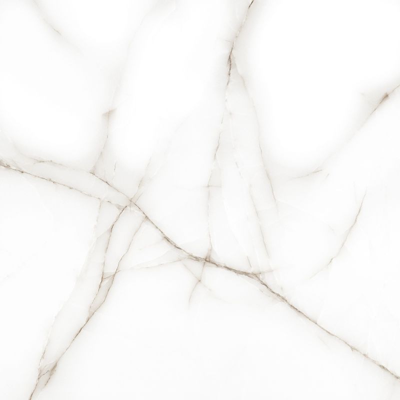 Piso Thassos Gris Acetinado Retificado Branco 75x75cm 2,84m2