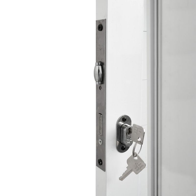 Porta-Lambril-Aluminio-Branco-com-Puxador-Direito-210x100cm