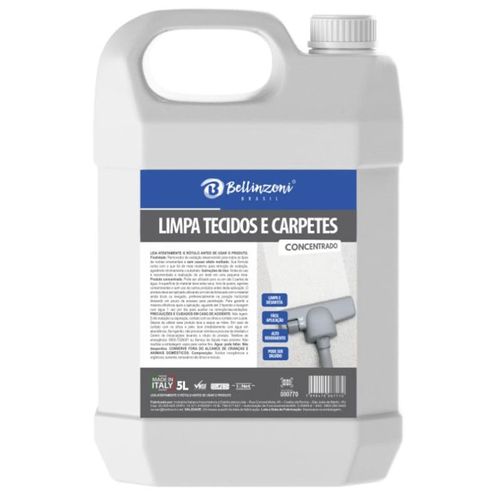 Limpa Tecidos e Carpetes Concentrado 5L Bellinzoni