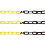Corrente-Plastica-Preta-e-Amarela-Elo-6mm-por-Metro