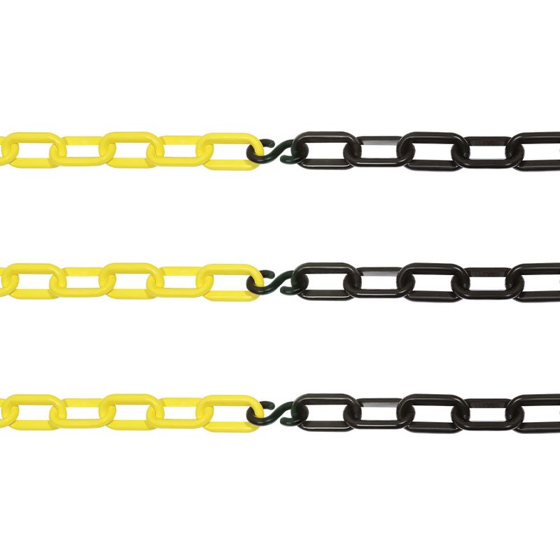 Corrente-Plastica-Preta-e-Amarela-Elo-6mm-por-Metro