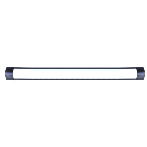 Luminária Led Elegance Fit Preta Sobrepor 100W 240cm Luz Branca