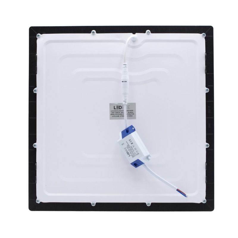 Painel-de-Led-Embutir-Quadrado-Preto-24w-29cm-1800-Lumens-Luz-Branca