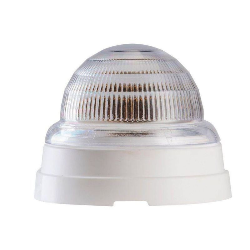 Tartaruga-em-Polipropileno-Branca-sem-Grade-IP54-para-1-Lampada-E27