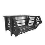 Cesto-Expositor-Encaixavel-Pequeno-22L-ate-15Kg-Plastico-Preto