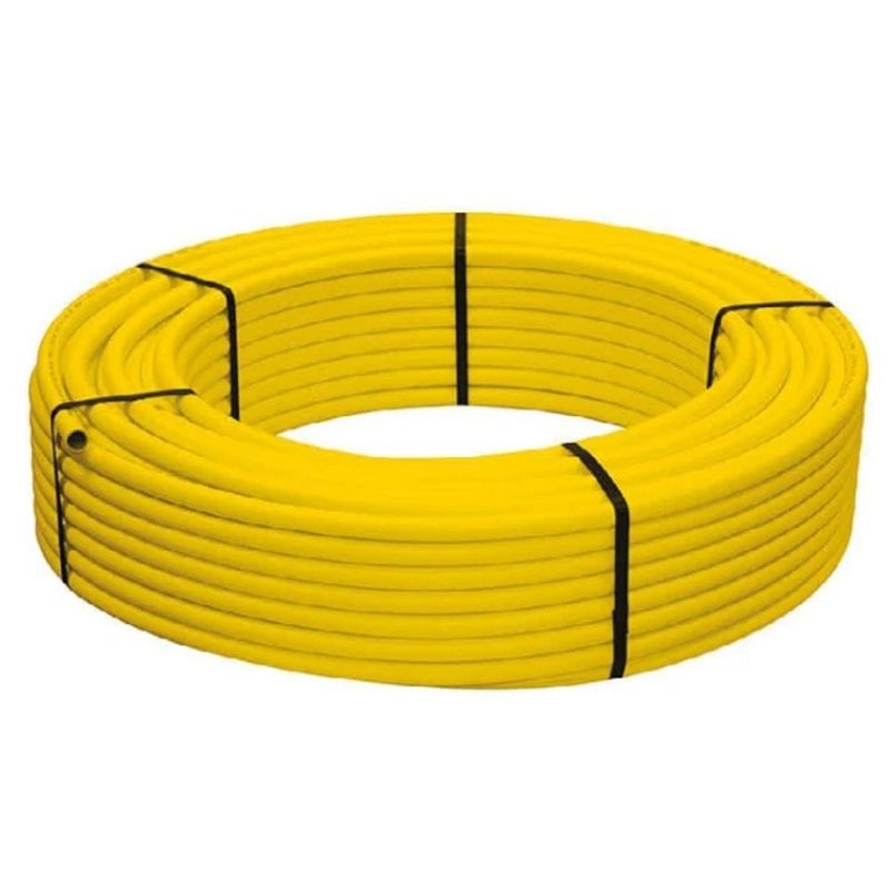 Tubo-Pex-para-Gas-Amarelo-DN26-Emmeti