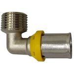 Cotovelo-Macho-Gas-16mmx1-2-Prensar-Multi-Emmeti