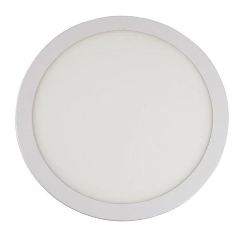 Painel de LED Sobrepor Redondo 18W 22,5x22,5cm Luz Branca