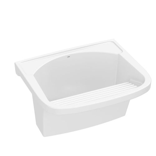 Tanque Cerâmico com Mesa G Branco 60x52cm