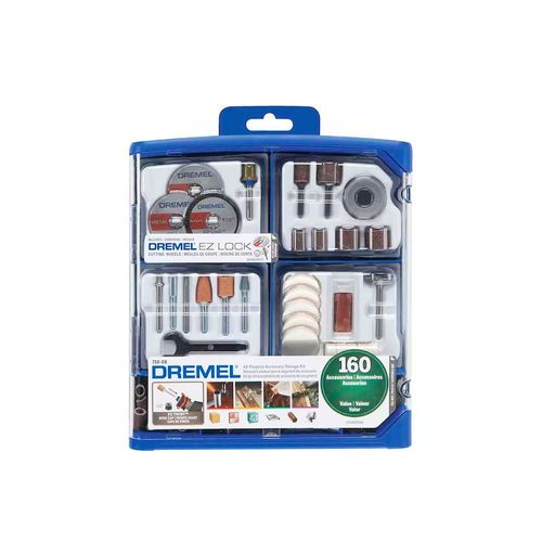 Jogo de Acessórios p/ Micro Retífica 160 pçs 710-08 Dremel