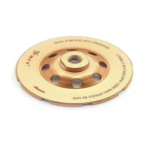 Rebolo Diamantado Segmentado 4.1/2" 115x14mm para Desbaste 729059 MTX