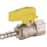 Valvula-de-Esfera-Gas-Borboleta-Femea-BSP-1-2x3-8--Espigao-Emmeti