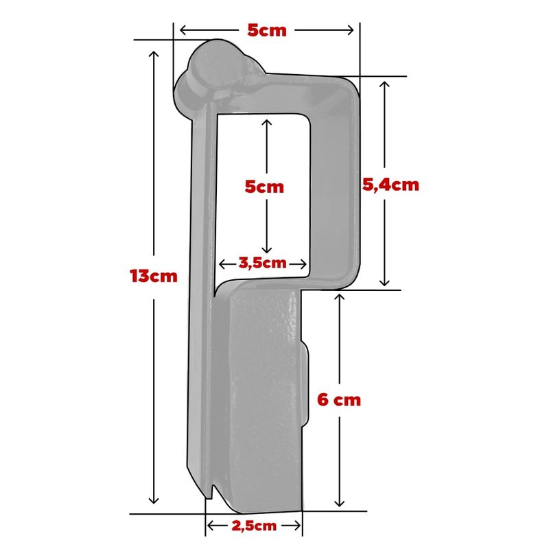 Porta-Cadeado-para-Portao-N°3-54x37mm-Cadeados-de-30mm-Preto