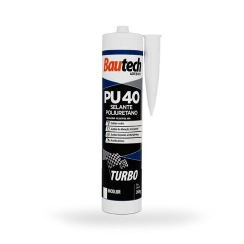 Selante Adesivo PU40 Turbo Incolor 260g Bautech