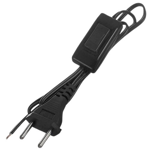 Interruptor com Rabicho 1,5m 1A 250V Preto