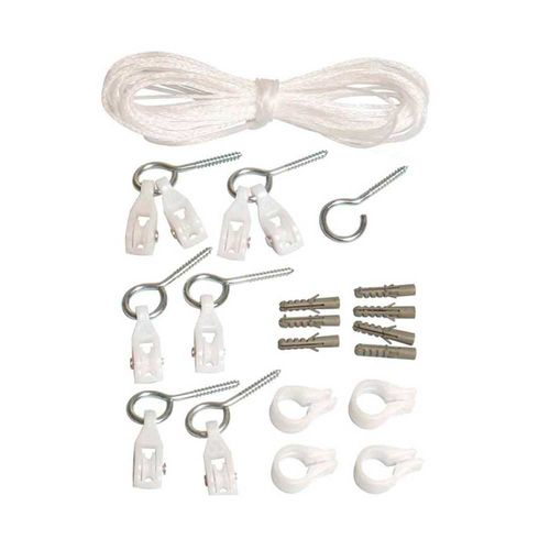 Jogo Completo para Varal com Corda Polietileno 2,5mm 13m Secalux