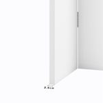 Porta-Camarao-Colmeia-Lisa-Primer-Branco-com-Ferragens-210x72cm