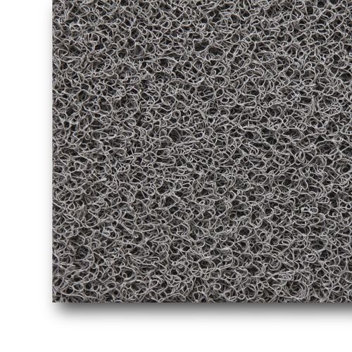 Capacho Vinílico Silver Cinza 10mm 120X100cm