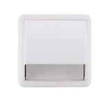 Defletor-Autofechante-Branco-para-Encaixe-Interno-em-Tubos-de-150mm