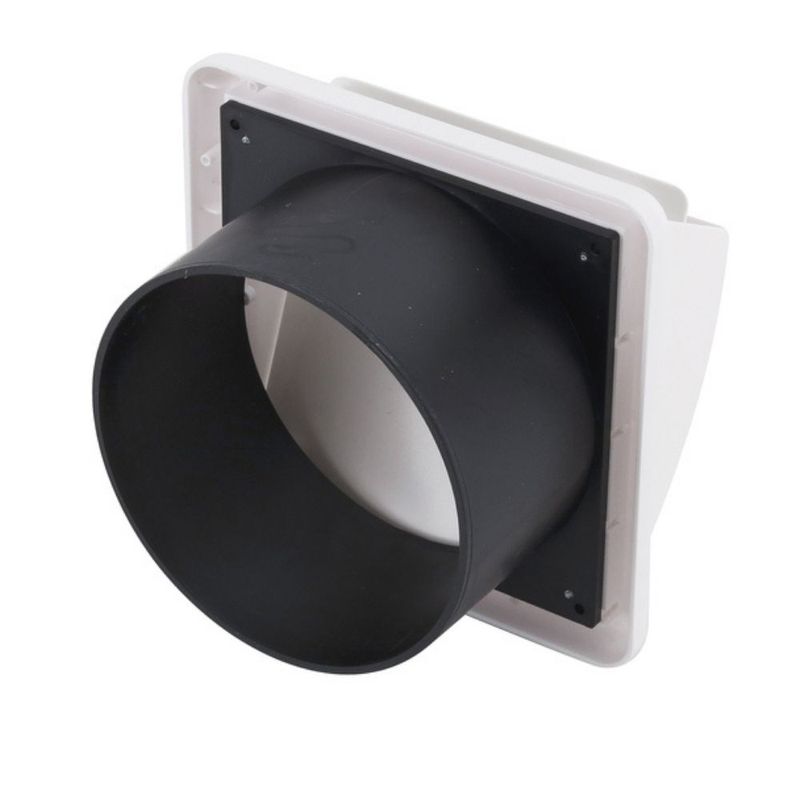 Defletor-Autofechante-Branco-para-Encaixe-Interno-em-Tubos-de-150mm