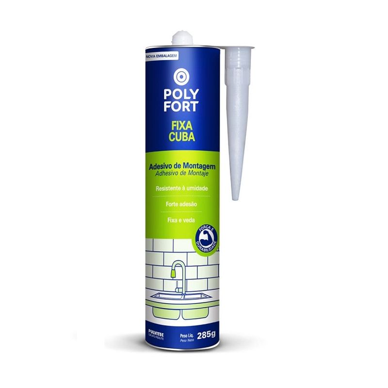 Adesivo-de-Montagem-Polyfort-Fixa-Cuba-Aluminio-285g-Pulvitec