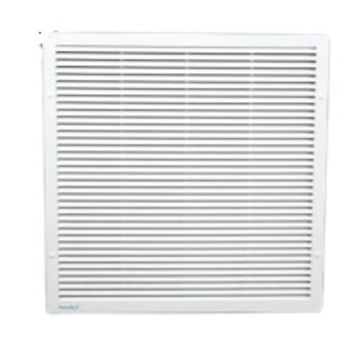 Grade de Ventilação Quadrada Branca 40X40cm com Autotrava sem Tela