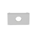 Modulo-Saida-de-Fio-com-2-Pecas-Branco-Orion