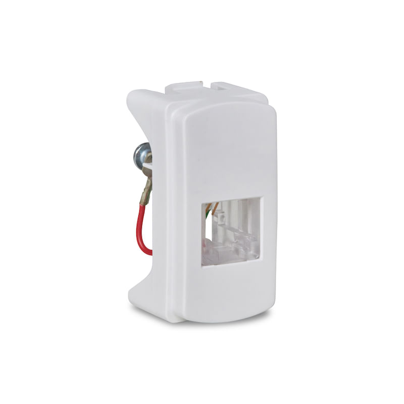 Modulo-Tomada-para-Telefone-RJ11-2-Fios-Branco-Miluz