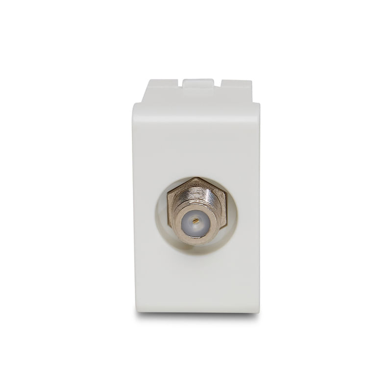 Modulo-Tomada-Coaxial-para-Antena-de-TV-Branco-Lunare