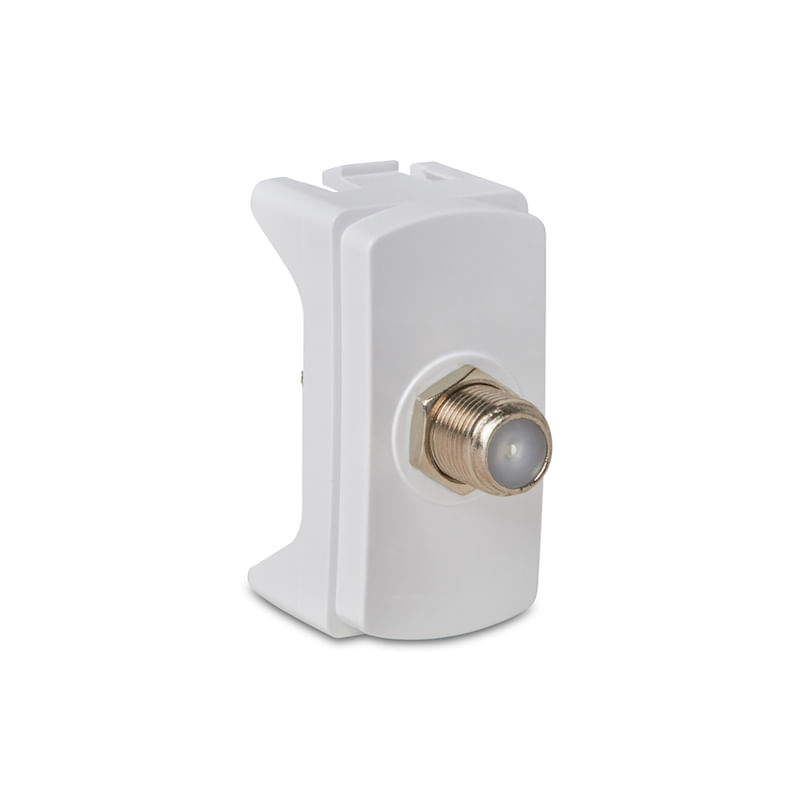 Modulo-Tomada-Coaxial-para-Antena-de-TV-Branco-Miluz