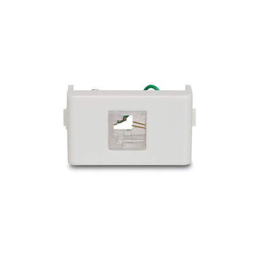 Módulo Tomada para Telefone RJ11 2 Fios Branco Lunare