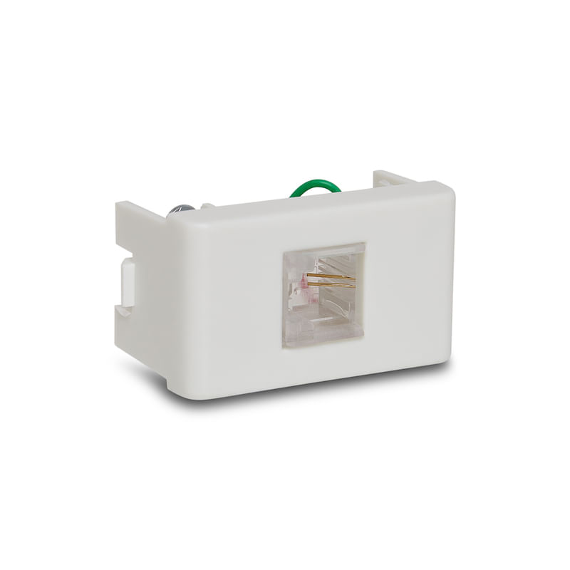 Modulo-Tomada-para-Telefone-RJ11-2-Fios-Branco-Lunare