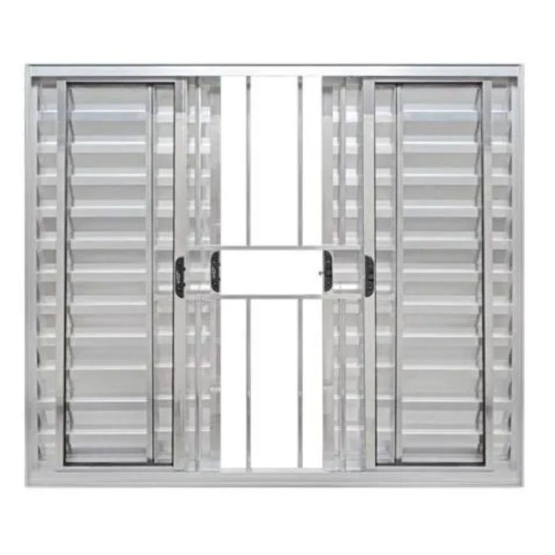 Veneziana-6-Folhas-com-Grade-Aluminio-Brilhante-100x150cm