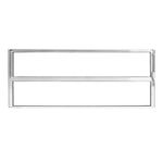 Janela-Basculante-Vidro-Boreal-Aluminio-Brilhante-40x100cm
