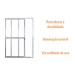 Porta-de-Correr-2-Folhas-Aluminio-Brilhante-210x150cm