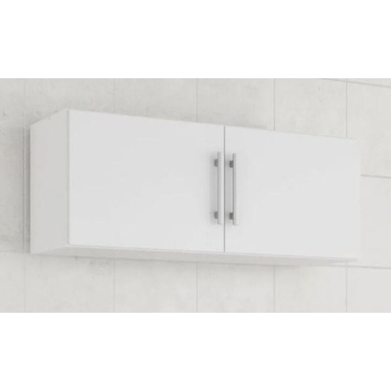 Armario-Aereo-para-Cozinha-Flex-114x40x32cm-MDF-Branco