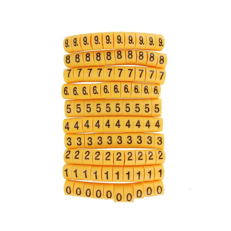 Anilha-0-a-9-para-cabo-10mm-Amarela-Dualcomp-100-Pecas
