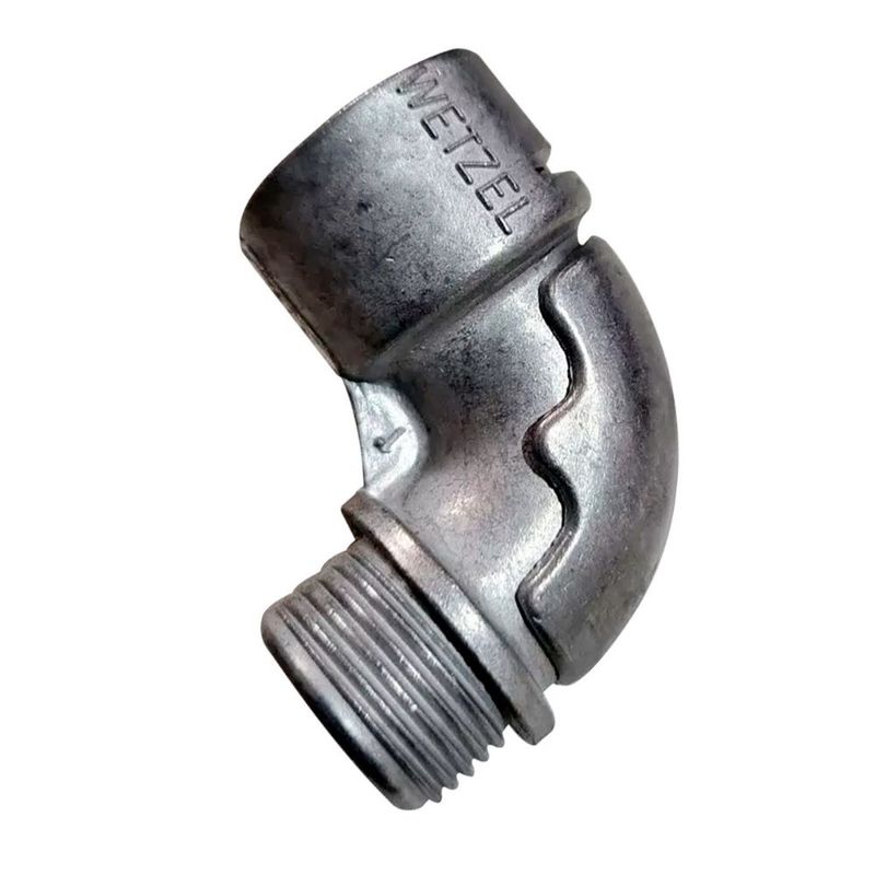 Conector-Curvo-Aluminio-com-Tampa-Vigia-com-Rosca-BSP-3-4--Wetzel