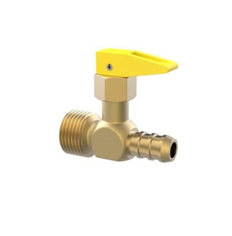 Registro de Bloqueio Corta Fogo para Gás 1/2 x 3/8" Blukit