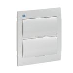 Quadro-PVC-Disjuntor-Embutir-sem-Barramento-para-24-Disjuntores-Branco