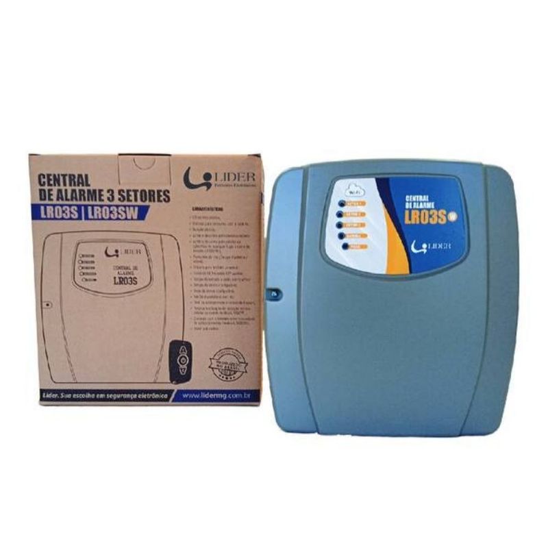 Central-de-Alarme-Wi-fi-3-Setores-Bivolt-Compativel-iOS-Android-LR03SW