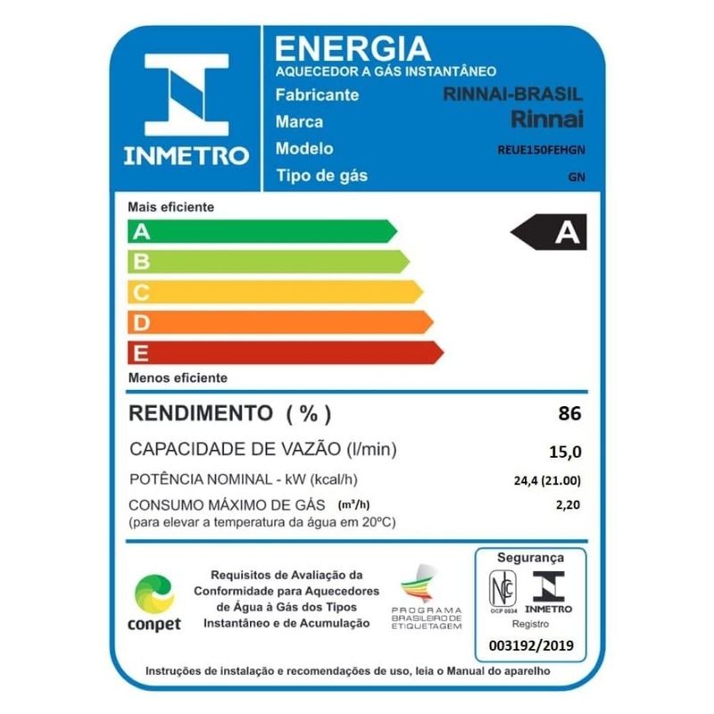 Aquecedor-de-Agua-a-Gas-GN-15L-E15-Inox-FEHGN8-Digital-Bivolt-Rinnai