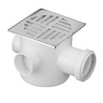 Caixa-Sifonada-com-Grelha-Quadrada-Cromada-100-x-100-x-50mm-Krona
