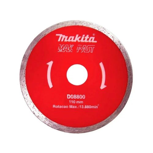 Disco Diamantado Liso 4.3/8" 110x20mm D-08800 Makita