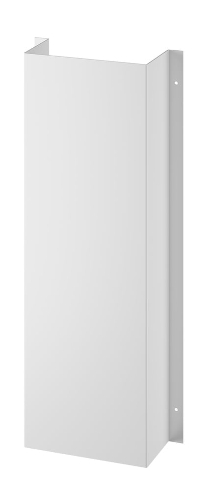 Carenagem Dobrada para Fixação com Parafuso Branca 60x20x10cm Astra