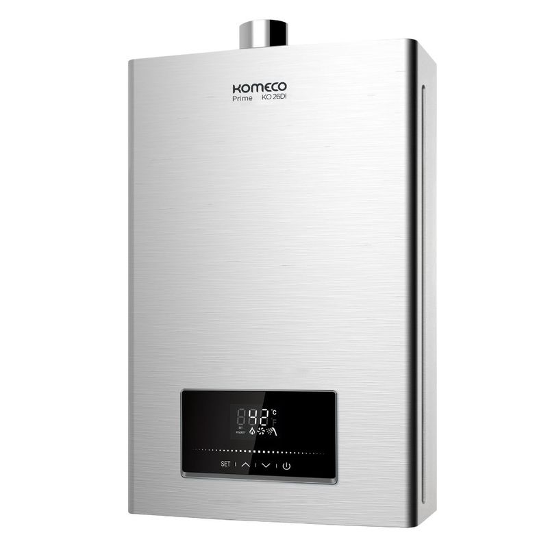 Aquecedor-de-Agua-a-Gas-GN-26L-Prime-Wifi-Inox-Digital-Bivolt-Komeco