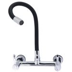 Misturador-para-Cozinha-Parede-1-4V-Preto-Color-3368-C61-DN15