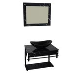 Kit-Banheiro-Vidro-Cuba-e-Bancada-GL-APX-Vmex-Rajado-Preto-50cm